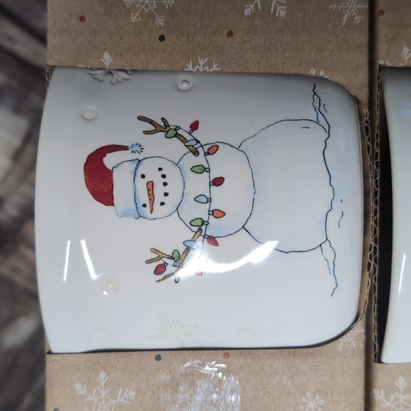 Rae Dunn 4 Pc Christmas Ramekin Set, Double Sided w/ Classic Christmas Icons 🎄 - Picture 6 of 10